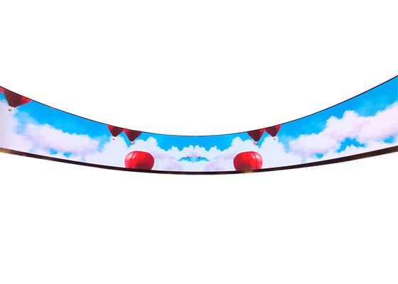 3mm 4mm Pixel Pitch Curved Led Display Exhibition Trade Show Curved Video Wall